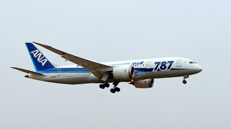全日空 ( All Nippon Airways ) B787-8 機体番号 JA820A B787-8 型式Boeing787-881 製造番号34511/101 登録2013/06