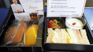 全日空 ANA996 沖縄 – 羽田　プレミアムクラス 機内食
