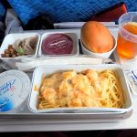 キャセイパシフィック CX 450 台北 - 成田 エコノミークラス 機内食
