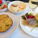マレーシア航空 MH89 成田 ー クアラルンプール ビジネスクラス機内食
