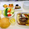 日本航空 JL822 台北 - 名古屋 ビジネスクラス機内食 夕食