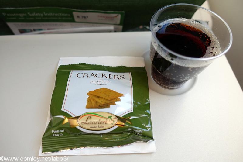 エチオピア航空 ET672 香港 - 成田 エコノミークラス機内食