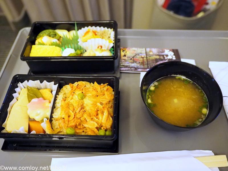 全日空 ANA428 福岡 - 伊丹　プレミアムクラス機内食
