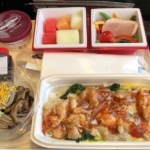 日本航空 JL29 羽田 - 香港 エコノミークラス　機内食