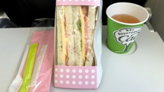 S7 Airlines S7 6282 成田 - ウラジオストク エコノミークラス 機内食