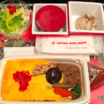 日本航空JL99 羽田 - 台北　エコノミークラス機内食