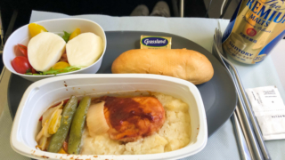 デルタ航空 DL181 ホノルル - 成田 エコノミークラス 機内食