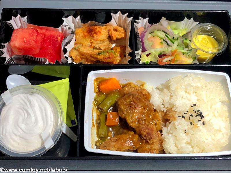 フィリピン航空 PR424 マニラ - 羽田 エコノミークラス 機内食