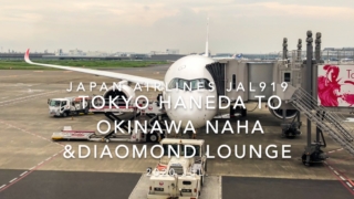 【Flight Report】2020 JUL JAPAN AIRLINES JAL919 TOKYO HANEDA TO OKINAWA NAHA and DIAMOND LOUNGE 日本航空 羽田 - 那覇 搭乗記