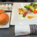 日本航空JL32 バンコク - 羽田ビジネスクラス 機内食