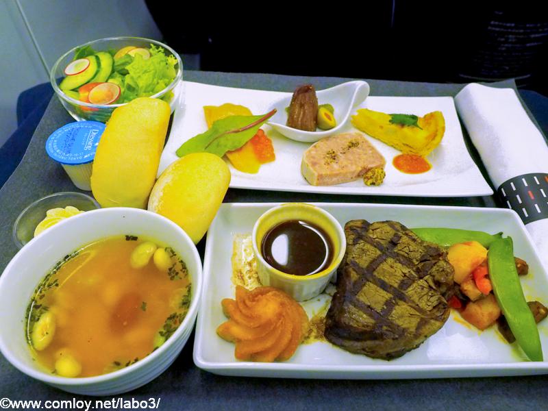 日本航空 JL99 羽田 - 台北(松山) 機内食