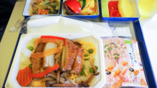 全日空 NH824 台北(桃園)- 成田 エコノミークラス 機内食
