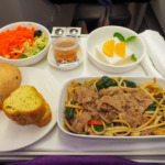 マレーシア航空 MH783 バンコク - クアラルンプール ビジネスクラス 機内食