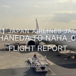 【Flight Report 4K】2022 Mar JAPAN AIRLINES JAL919 HANEDA to NAHA 日本航空 羽田 - 那覇 搭乗記_08
