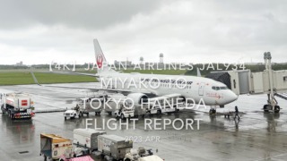 【Flight Report 4K】2023 Apr JAPAN AIRLINES JAL934 MIYAKO to TOKYO HANEDA 日本航空 宮古 羽田 搭乗記