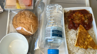 マレーシア航空 MH784 クアラルンプール - バンコク エコノミークラス機内食