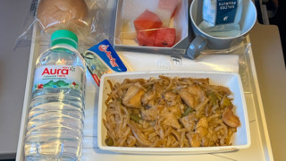 マレーシア航空 MH783 バンコク - クアラルンプール エコノミークラス機内食