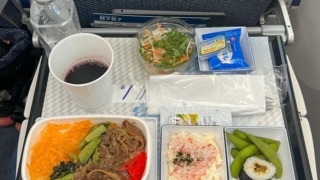 全日空 NH847 羽田 - バンコク エコノミークラス機内食