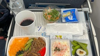全日空 NH847 羽田 - バンコク エコノミークラス機内食
