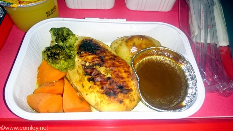 Airasia Chicken Stuffing Cranberry Sauce
