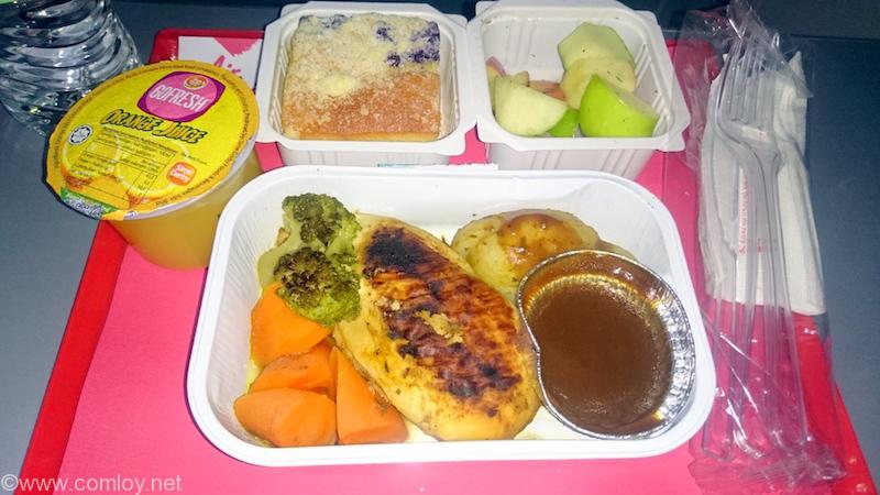 Airasia Chicken Stuffing Cranberry Sauce