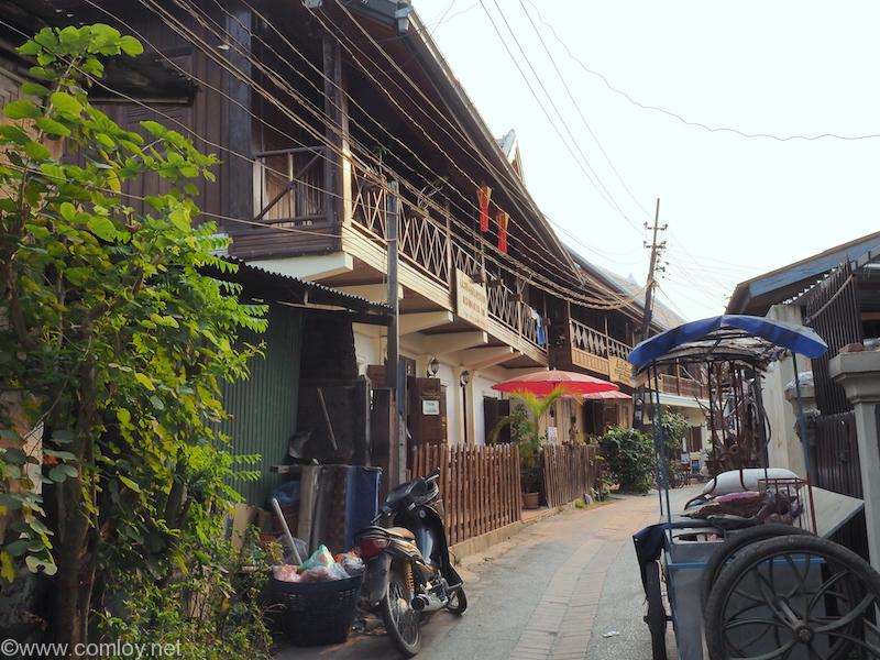 ルアンパバーン 路地