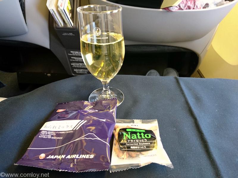 日本航空 JL34 バンコク-羽田 ビジネスクラス機内食