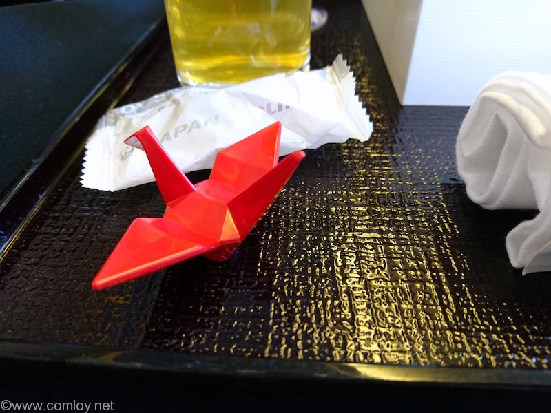 日本航空 JL34 バンコク-羽田 ビジネスクラス機内食
