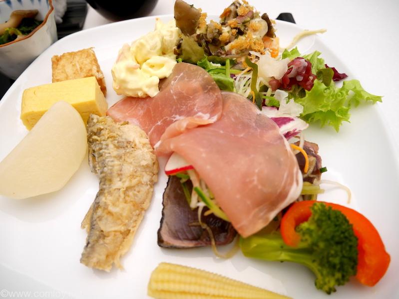 羽田 ANAスイートラウンジお食事