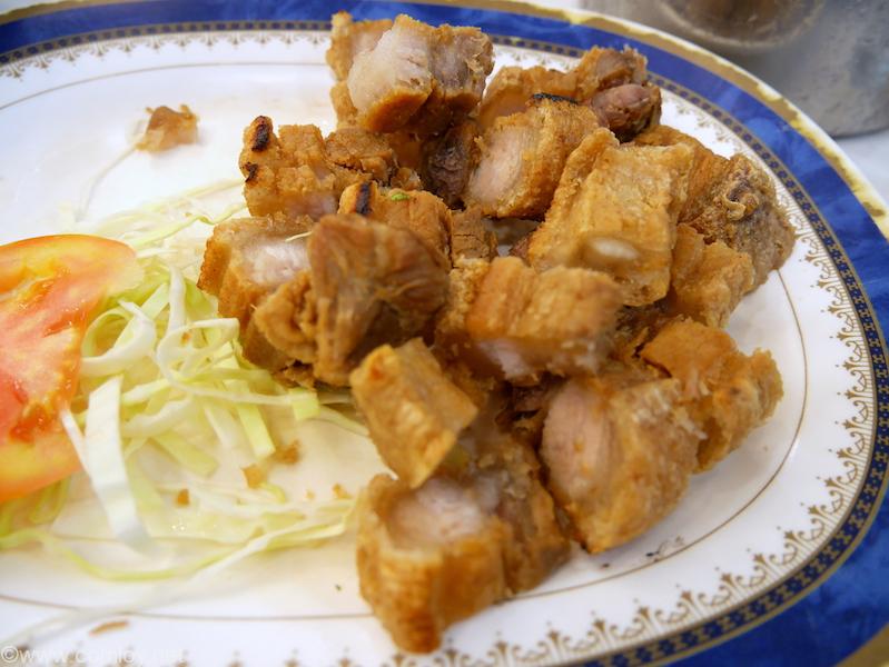 Deep Fried salted pork 120THB