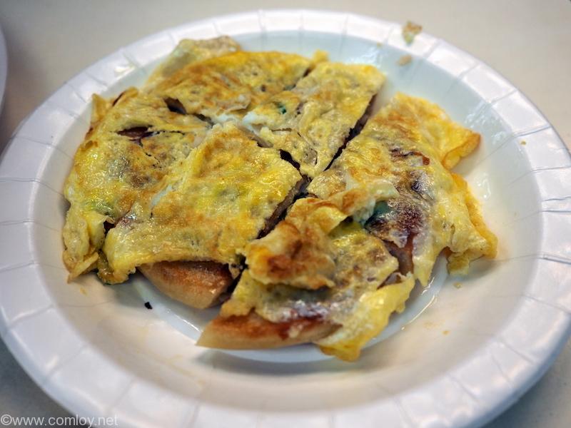 蘿蔔絲蛋餅(ツォボースーダンビン)かも?