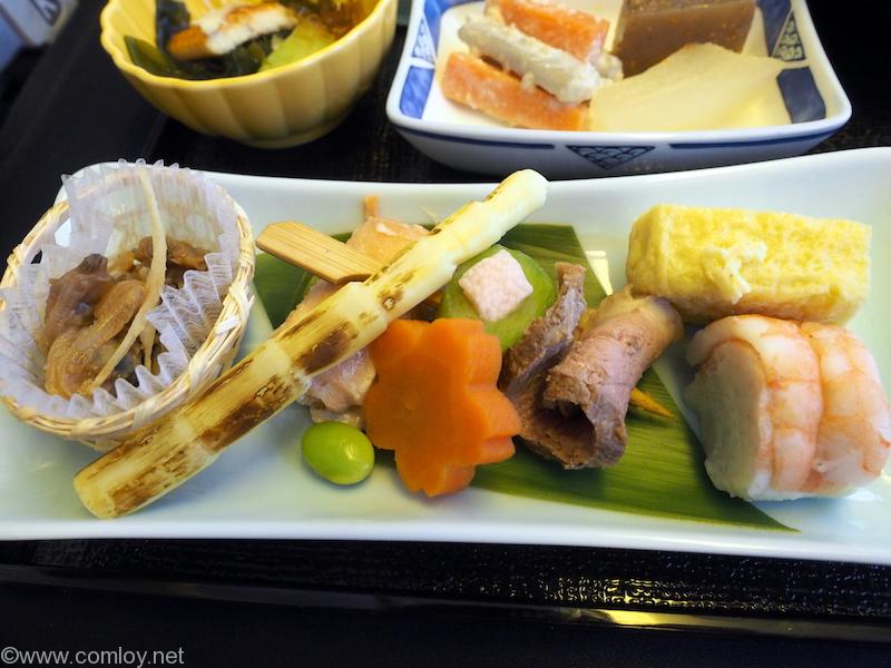 日本航空 JL98 台北(松山)-羽田 ビジネスクラス機内食