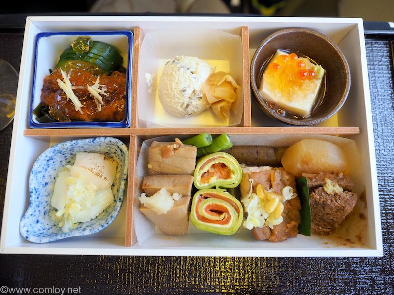 日本航空 JL34 バンコク-羽田 ビジネスクラス機内食