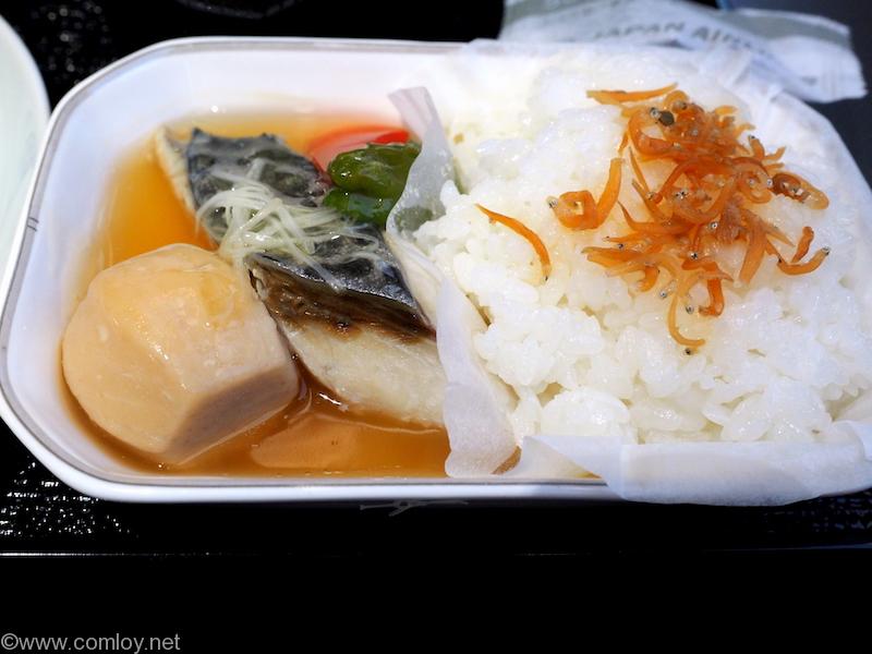 日本航空 JL91 羽田ー金浦 ビジネスクラス機内食