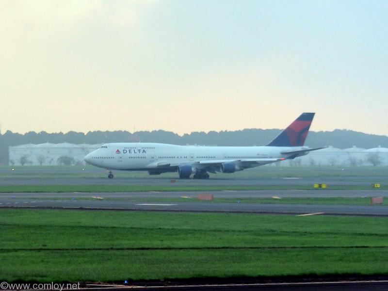 デルタ航空 B747