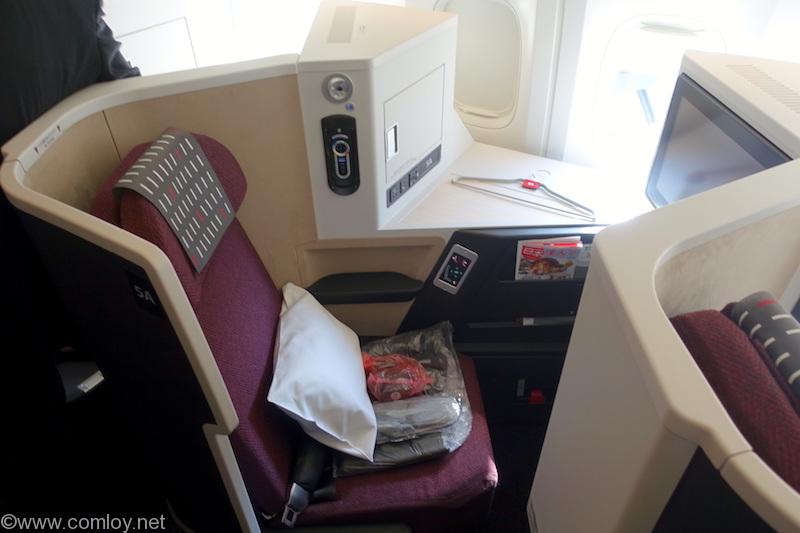 日本航空 JL29 羽田 - 香港 JAL SKY SUITEIIIビジネスクラス