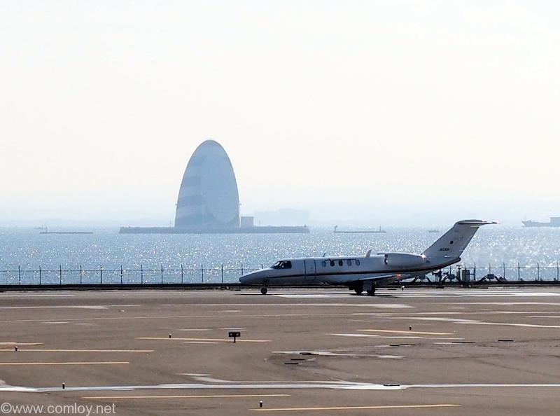 羽田空港 D滑走路 プライベートジェット