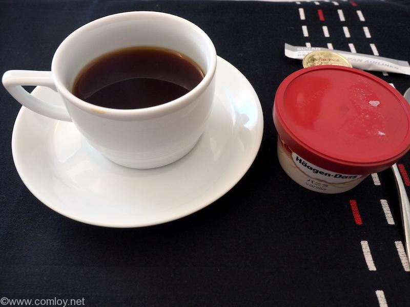日本航空 JL29 羽田 - 香港 JAL SKY SUITEIIIビジネスクラス機内食