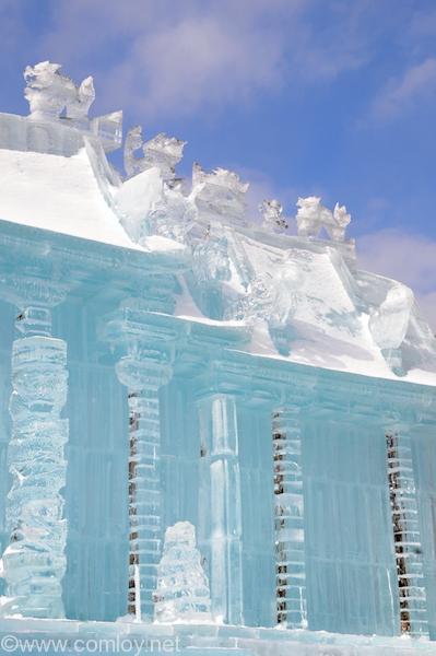 SAPPORO SNOW FESTIVAL 2015 台湾・行天宮 氷像