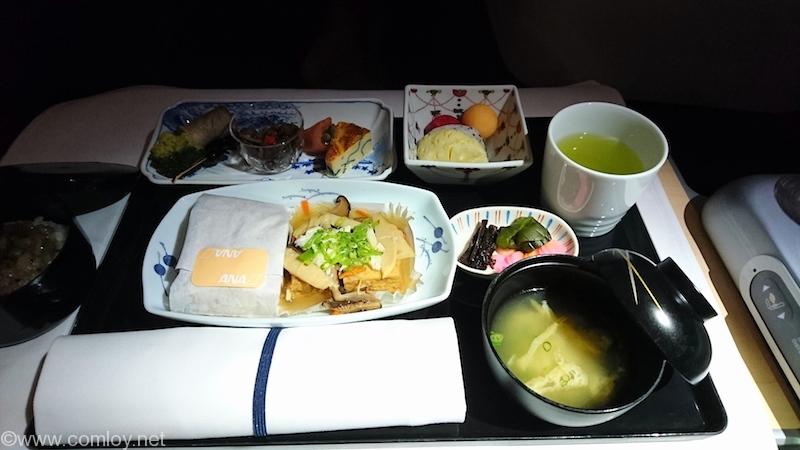 NH850 バンコク - 羽田 ビジネスクラス 機内食
