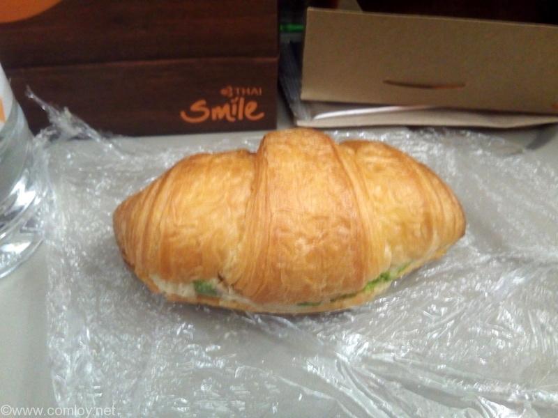 THAI Smile WE165 チェンマイ - バンコク エコノミークラス機内食