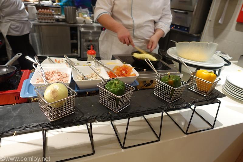 「MARINA MANDARIN」朝食ビュッフェ