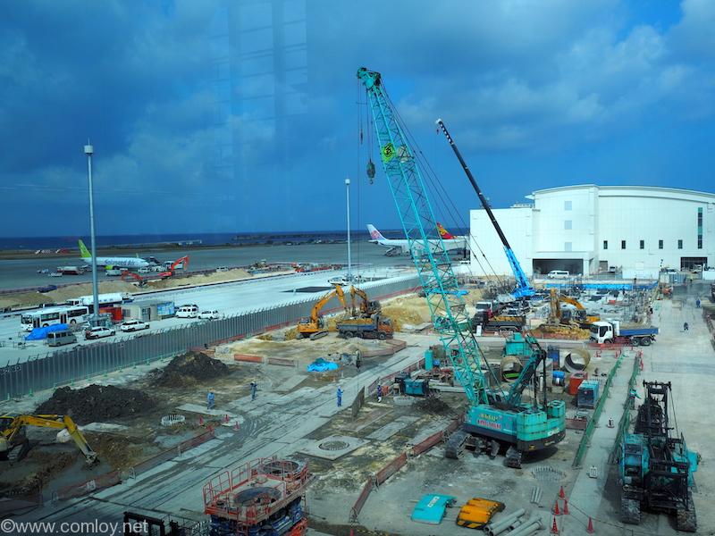 那覇空港拡張工事