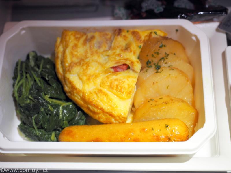 NH850 バンコク - 羽田 プレミアムエコノミー機内食