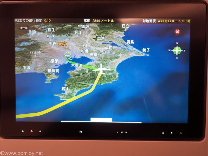 日本航空 JL32 バンコク ー 羽田