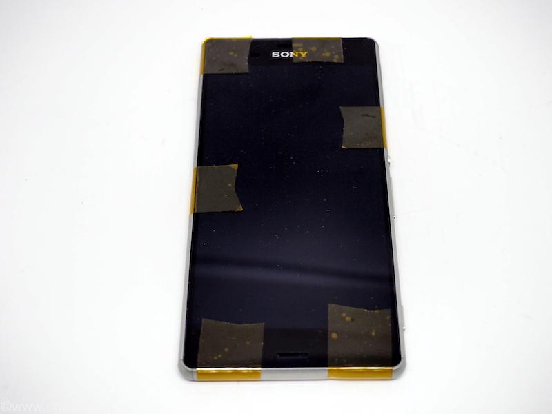 Xperia Z3 電池交換後