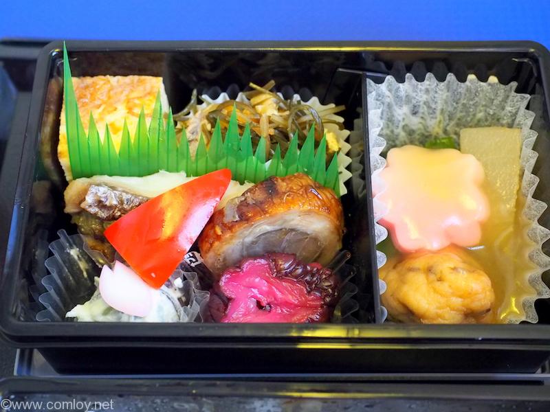 全日空 ANA464 沖縄 - 羽田 プレミアムクラス機内食