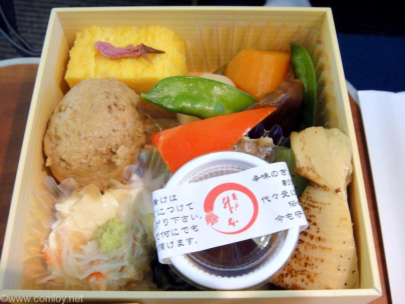 ANA プレミアムクラス機内食