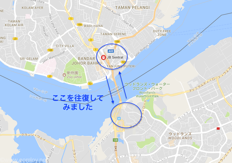 ジョホールバルの位置