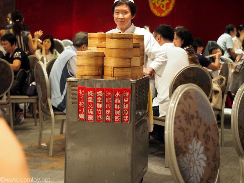 名都酒樓 飲茶 ワゴン